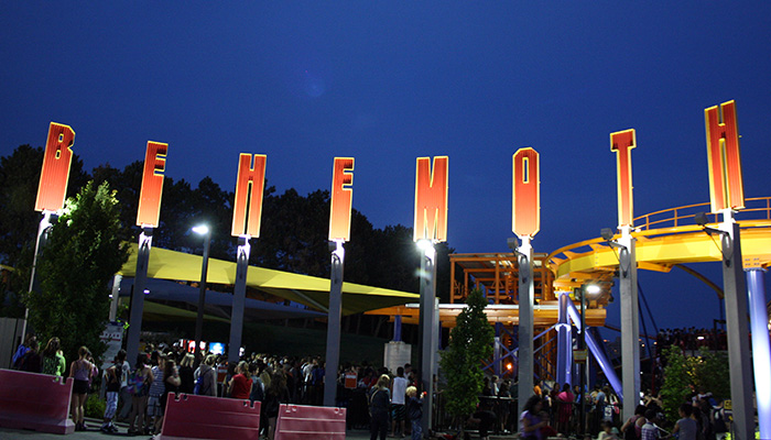 The Behemoth Roller Coaster at Canada's Wonderland, Vaughn, Ontario, Canada