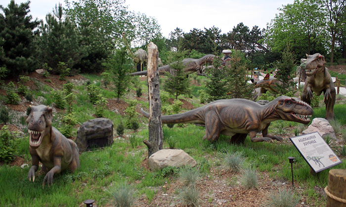 Dinosaurs Alive at Canada's Wonderland, Vaughn, Ontario, Canada