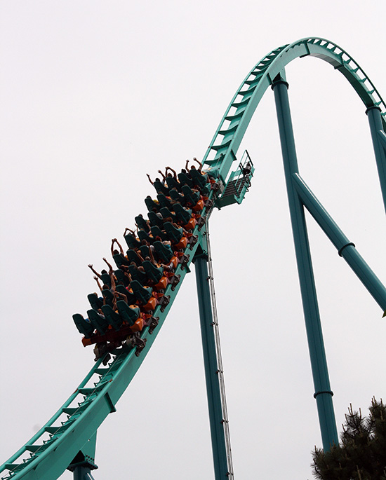 Leviathan at Canada's Wonderland, Vaughn, Ontario, Canada