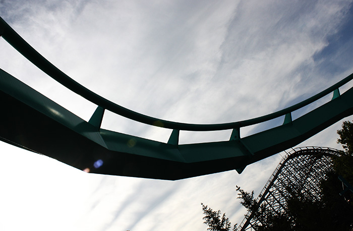 The Leviathan Roller Coaster at Canada's Wonderland, Vaughn, Ontario, Canada
