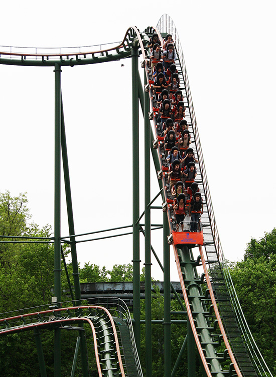 The Sky Rider Roller Coaster at Canada's Wonderland, Vaughn, Ontario, Canada