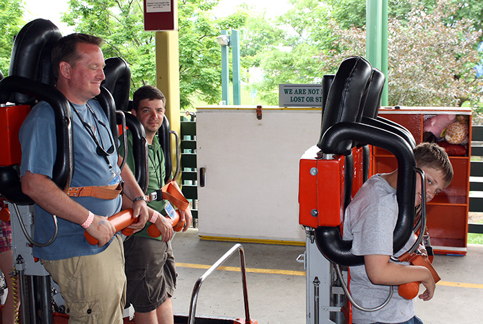 The Sky Rider Roller Coaster at Canada's Wonderland, Vaughn, Ontario, Canada