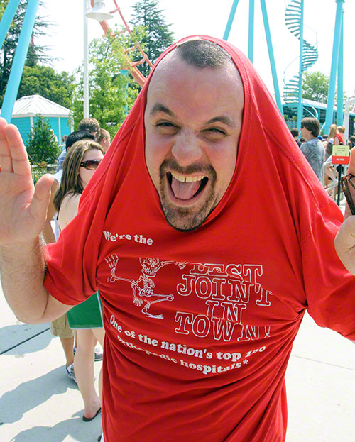 The Carolina Cobra Roller Coaster at Carowinds, Charlotte, North Carolina