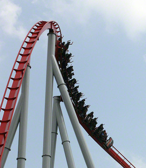 Intimidator at Carowinds, Charlotte, North Carolina