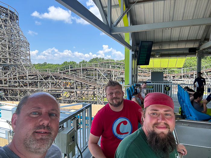 The Fury 325 roller coaster at Carowinds Theme Park, Charlotte North & South Carolina