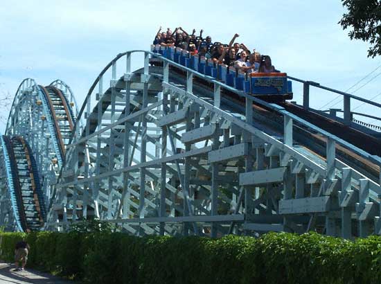 Blue Streak at Cedar Point, Sandusky, Ohio