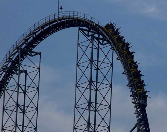 Millenium Force at Cedar Point, Sandusky, Ohio