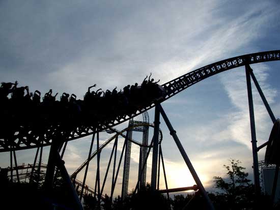 Millenium Force at Cedar Point, Sandusky, Ohio