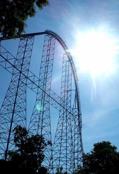 Millenium Force at Cedar Point, Sandusky, Ohio