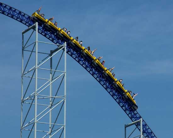 Millenium Force at Cedar Point, Sandusky, Ohio