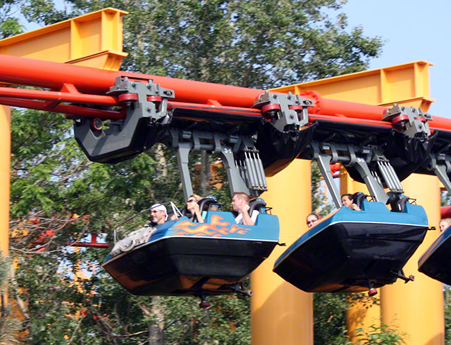 The Iron Dragon Roller Coaster at Cedar Point, Sandusky, Ohio