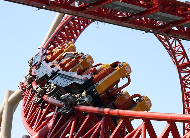 The Maverick Rollercoaster at Cedar Point, Sandusky, Ohio