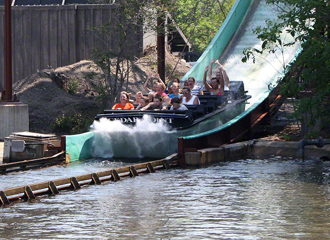 Snake River Falls at Cedar Point, Sandusky, Ohio