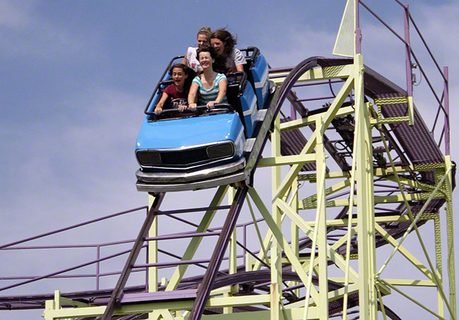 The Wildcat Roller Coaster at Cedar Point, Sandusky, Ohio