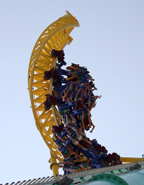 The Wicked Twister Roller Coaster at Cedar Point, Sandusky, Ohio