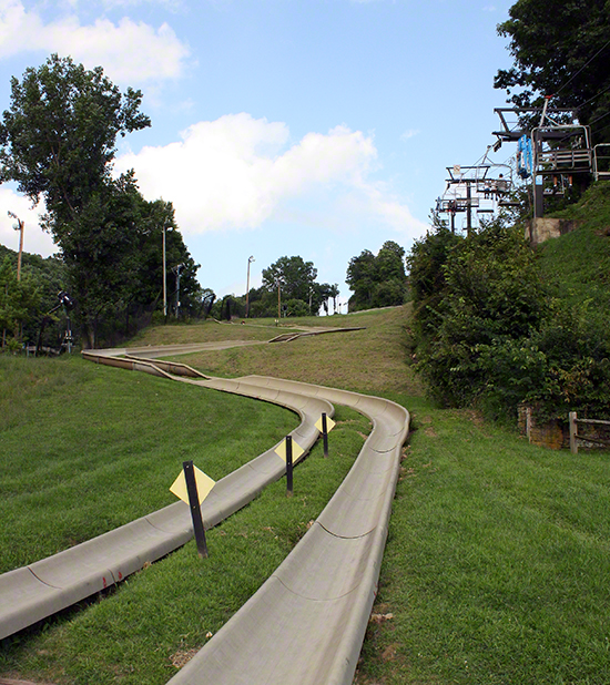 The Chestnut Mountain Alpine Slide, Galena, Illinois