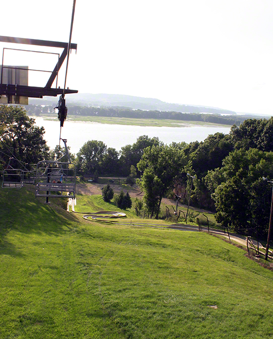 The Chestnut Mountain Alpine Slide, Galena, Illinois