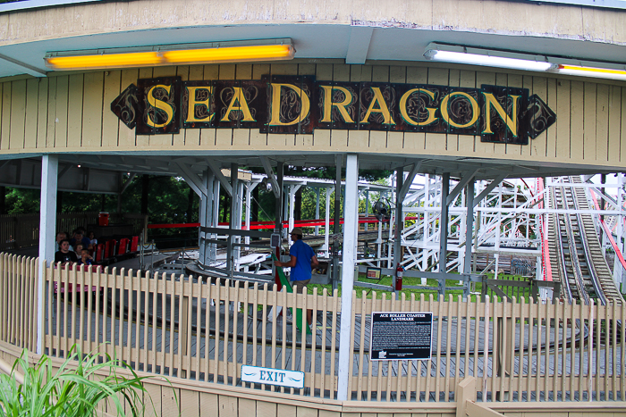 The Sea Dragon Rollercoaster at the Columbus Zoo & Aquarium, Powell, Ohio
