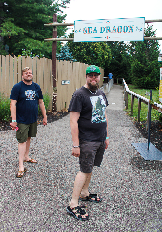 The Sea Dragon Rollercoaster at the Columbus Zoo & Aquarium, Powell, Ohio