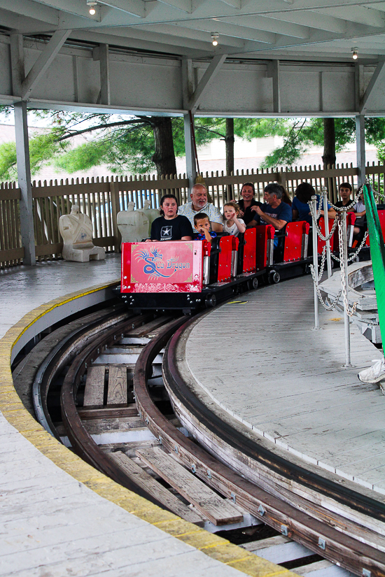 The Sea Dragon Rollercoaster at the Columbus Zoo & Aquarium, Powell, Ohio