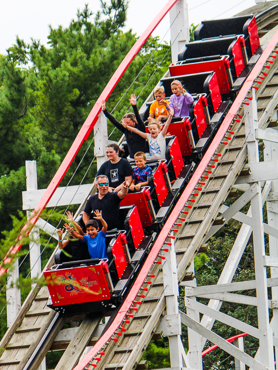 The Sea Dragon Rollercoaster at the Columbus Zoo & Aquarium, Powell, Ohio