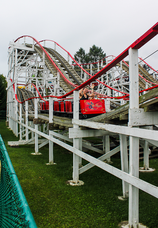 The Sea Dragon Rollercoaster at the Columbus Zoo & Aquarium, Powell, Ohio
