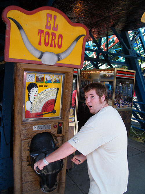 Deno's Wonder Wheel Park at Coney Island, Brooklyn, New York
