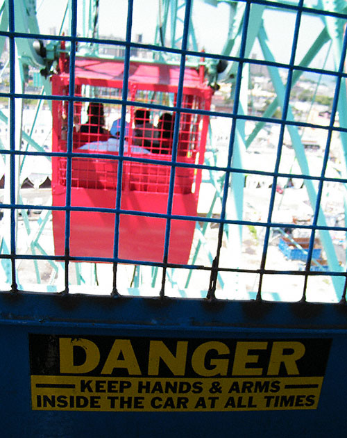 Deno's Wonder Wheel Park at Coney Island, Brooklyn, New York