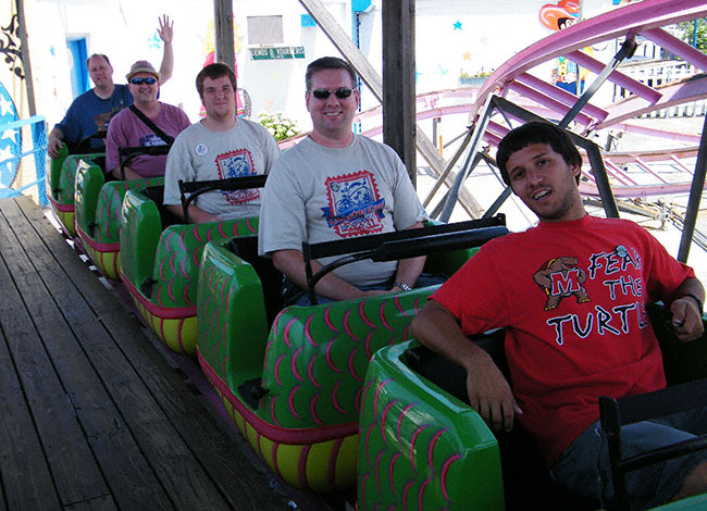 Deno's Wonder Wheel Park at Coney Island, Brooklyn, New York