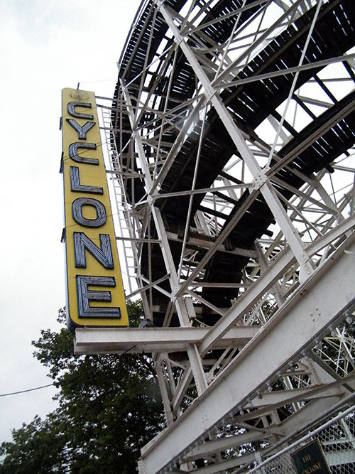 The Coney Island Cyclone, Coney Island, Brooklyn, New York