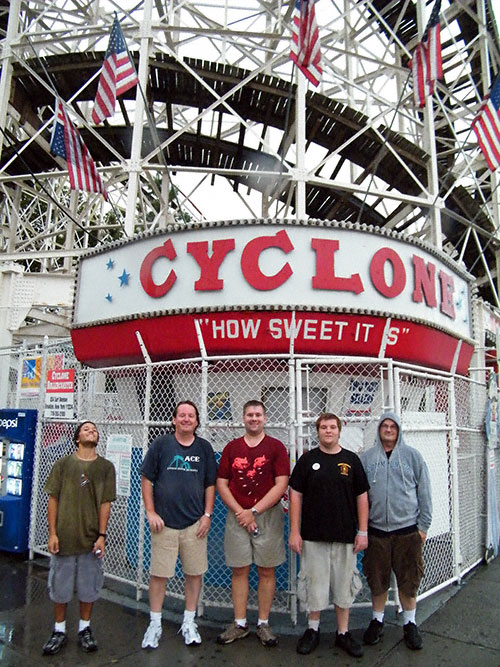 The Coney Island Cyclone, Coney Island, Brooklyn, New York