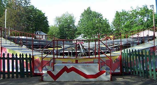 A Tilt-A-Whirl At Conneaut Lake Park, Conneaut Lake Pennsylvania