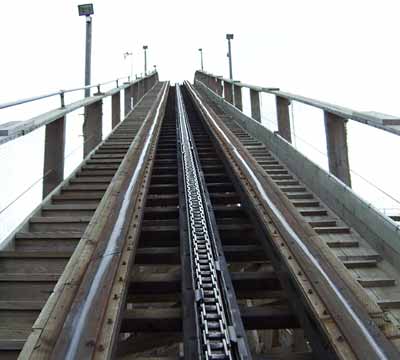 The Dania Beach Hurricane Roller Coaster @ Boomers Dania Beach, Florida