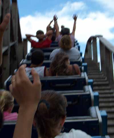 The Dania Beach Hurricane Roller Coaster @ Boomers Dania Beach, Florida