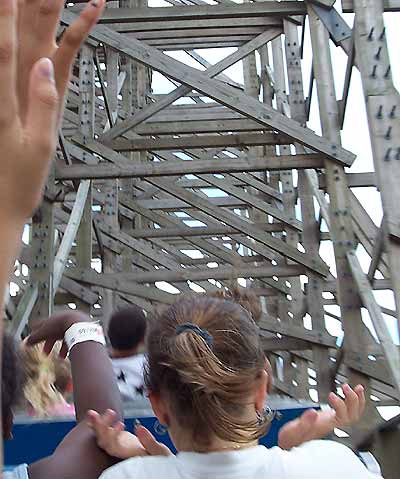 The Dania Beach Hurricane Roller Coaster @ Boomers Dania Beach, Florida