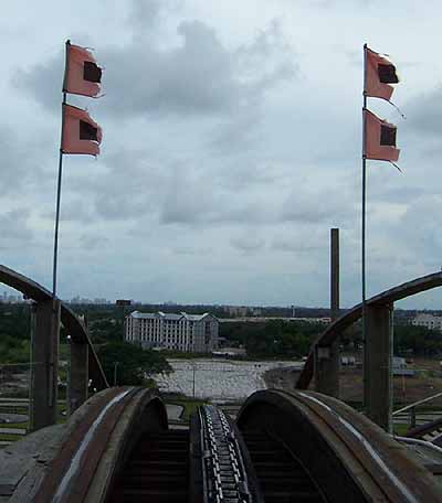 The Dania Beach Hurricane Roller Coaster @ Boomers Dania Beach, Florida