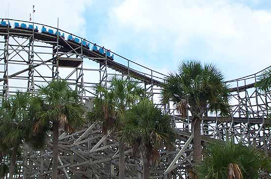The Dania Beach Hurricane Roller Coaster @ Boomers Dania Beach, Florida