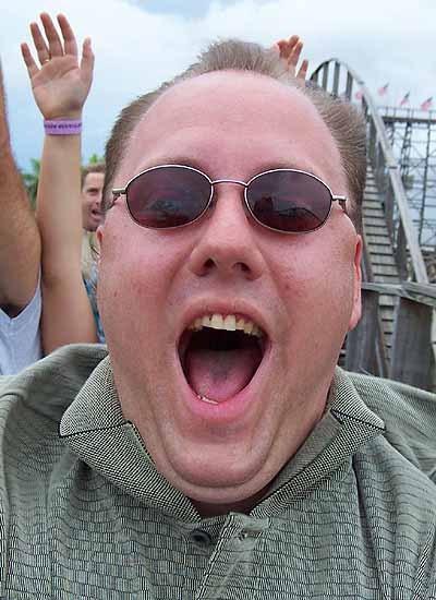 The Dania Beach Hurricane Roller Coaster @ Boomers Dania Beach, Florida