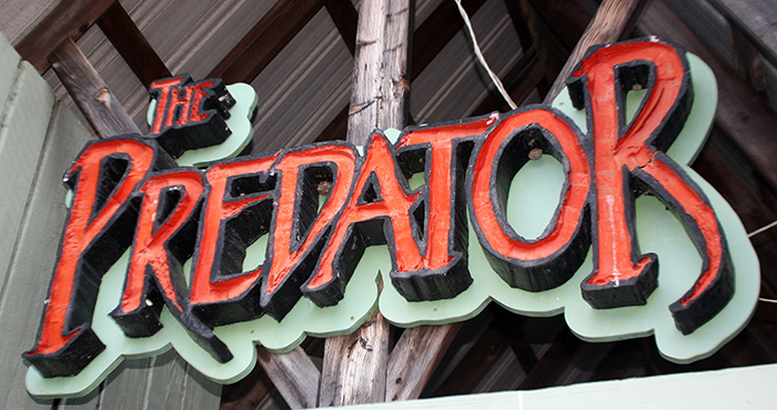 The Predator Roller Coaster at Darien Lake Theme Park, Corfu, New York