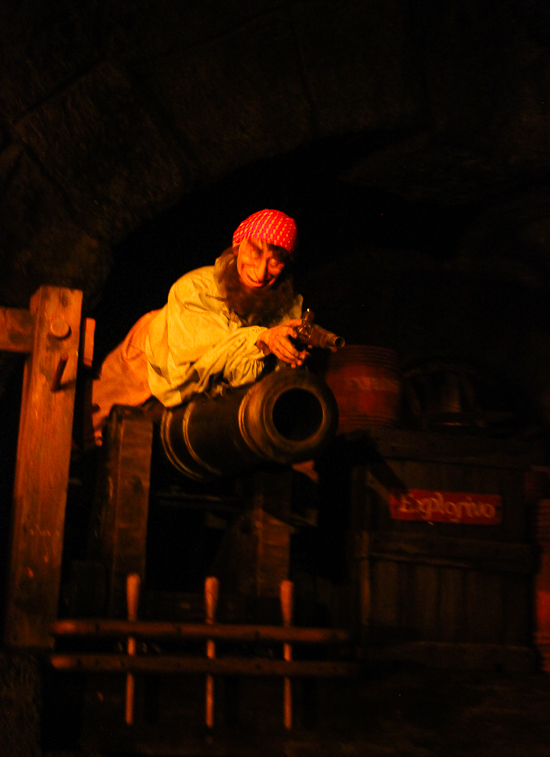 Pirates of the Caribbean at Disneyland, Anaheim, California