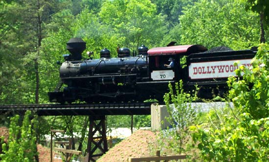 The Dollywood Express at Dollywood, Pigeon Forge Tennessee