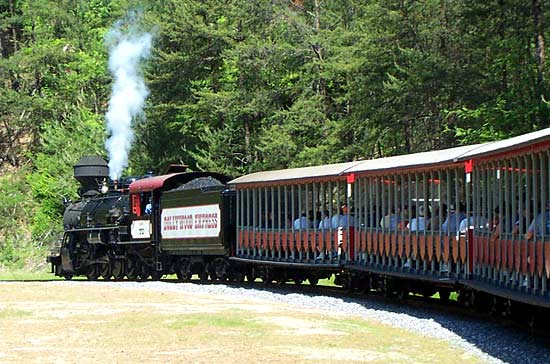 The Dollywood Express at Dollywood, Pigeon Forge Tennessee