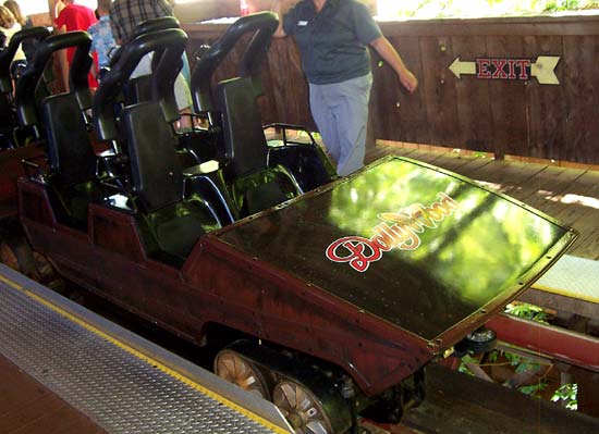The Tennessee Tornado Rollercoaster at Dollywood, Pigeon Forge Tennessee