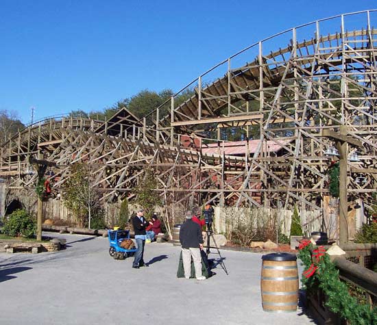 Thunderhead Rollercoaster at Dollywood, Pigeon Forge Tennessee