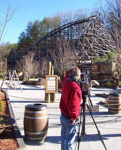 Thunderhead Rollercoaster at Dollywood, Pigeon Forge, TN