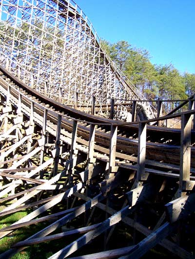 Thunderhead Rollercoaster at Dollywood, Pigeon Forge, TN