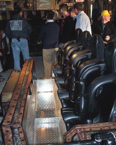 Mystery Mine Rollercoaster at Dollywood, Pigeon Forge, TN