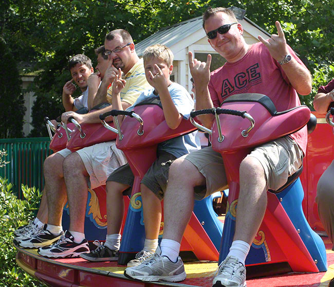 The Dizzy Disk at Dollyood, Pigeon Forge, Tennessee