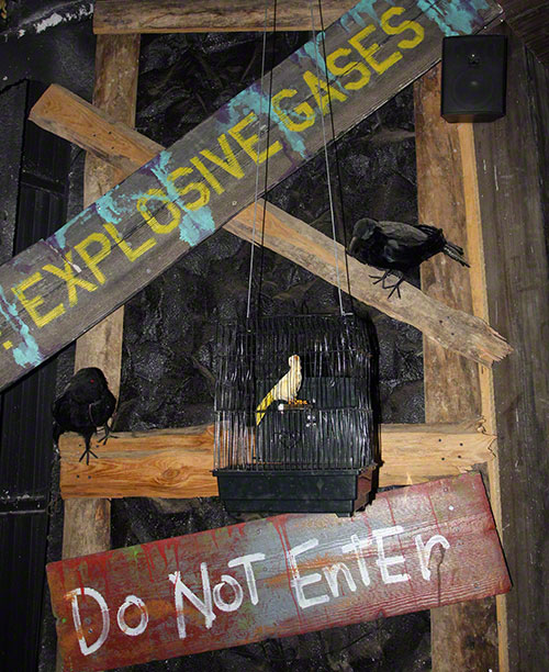 The Mystery Mine Rollercoaster at Dollyood, Pigeon Forge, Tennessee