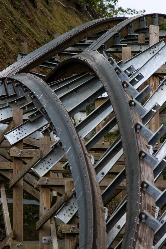 The Lightning Rod Rollercoaster at Dollywood Theme Park, Pigeon Forge, Tennessee